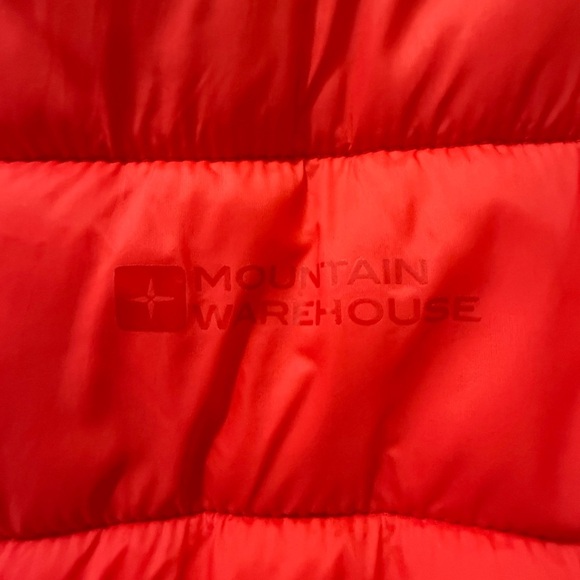 Mountain Warehouse Vibrant Red Puffer Jacket - Size 6 - Picture 11 of 12